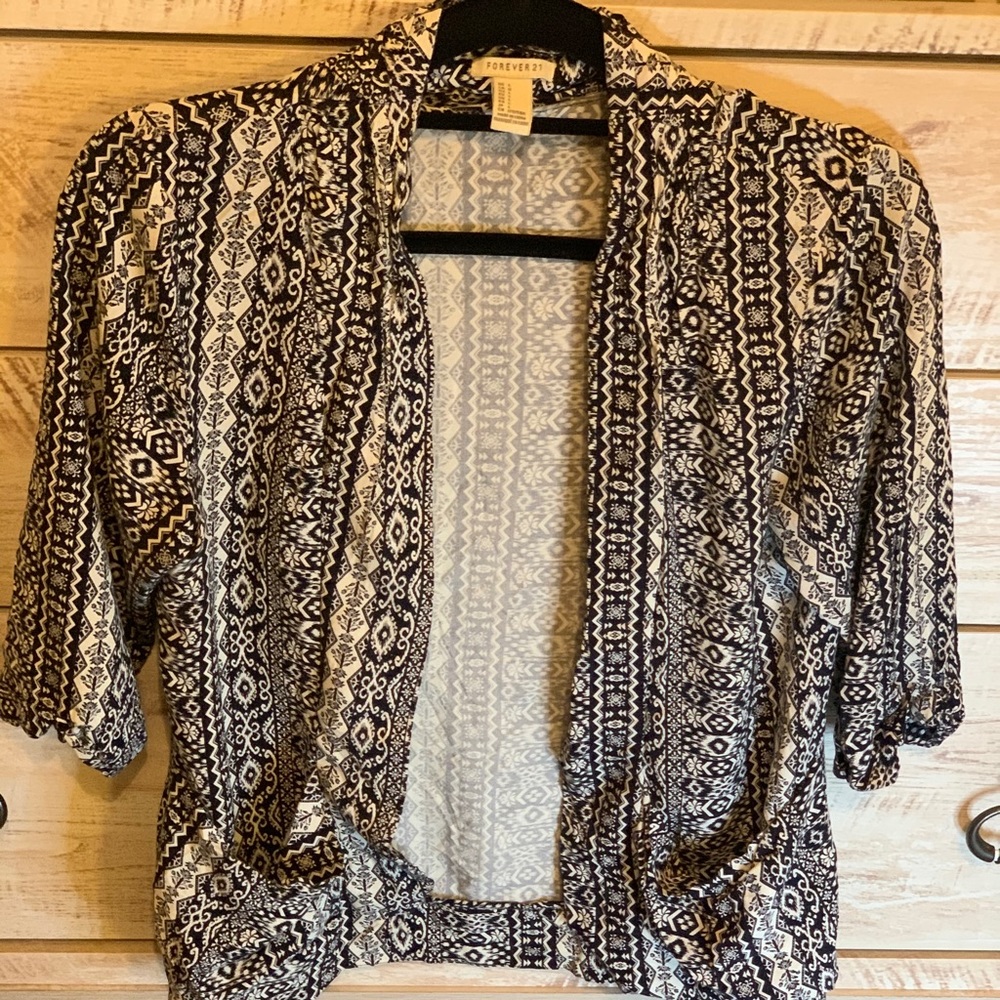 Forever 21 casual or dressy printed blazer